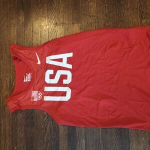 Nike Red USA Tank Top